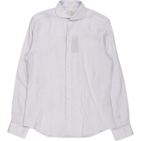 Moss Ice Blue Linen Shirt