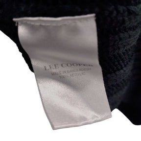 Lee Cooper Navy Blue Cable Knit Jumper