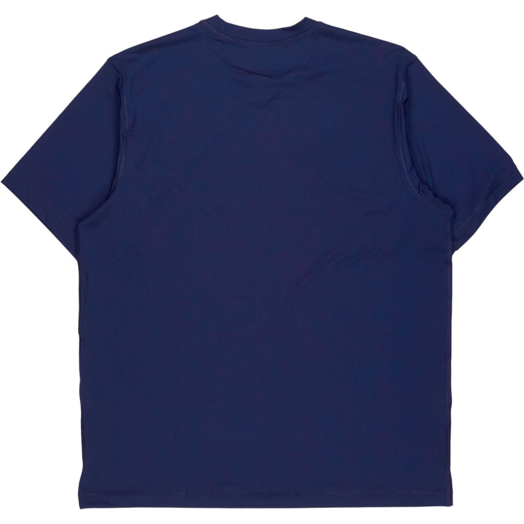 Lands' End Blue Spandex T-Shirt