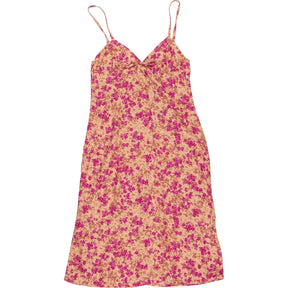 Motel Pink Floral Strappy Dress