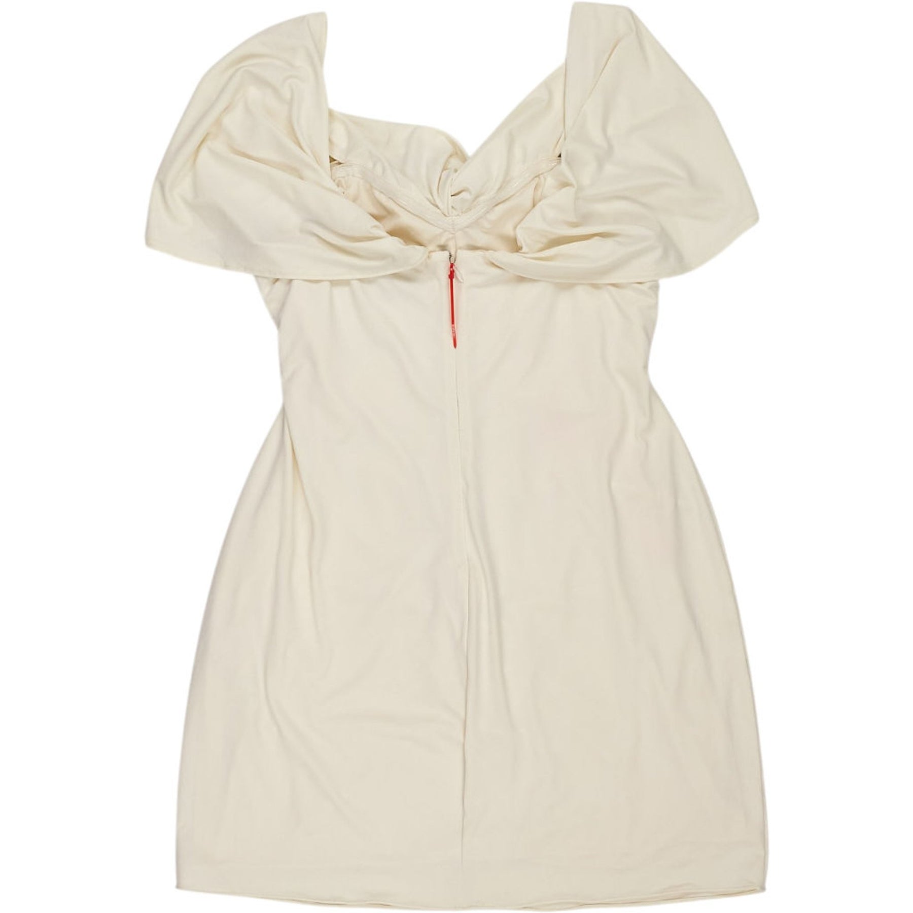 Self-Portrait Beige Off-Shoulder Mini Dress