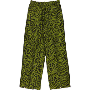 A Better Mistake Green Zebra Patterned Trousers