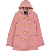 Gloverall Pink Wool Duffle Coat
