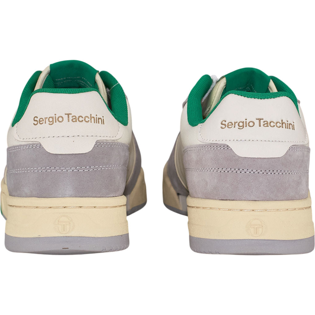 Sergio Tacchini Grey & Green Trainers