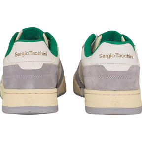 Sergio Tacchini Grey & Green Trainers