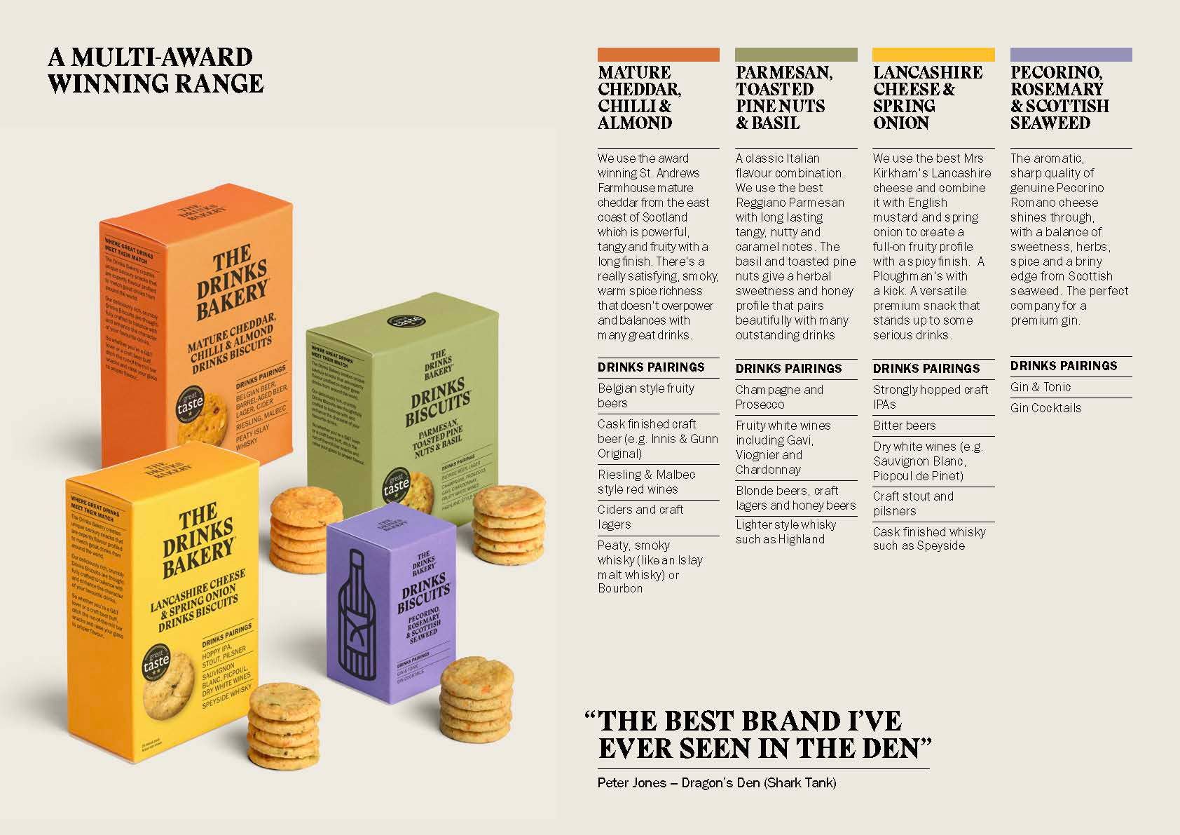 Scottish Drinks Biscuits - The Discerning Drinker's Gift Set