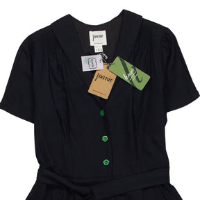 Joanie Black Barb Dress