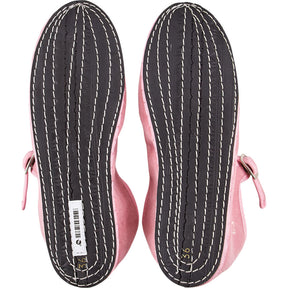 Drogheria Crivellini Pink Velvet Mary Jane Slippers