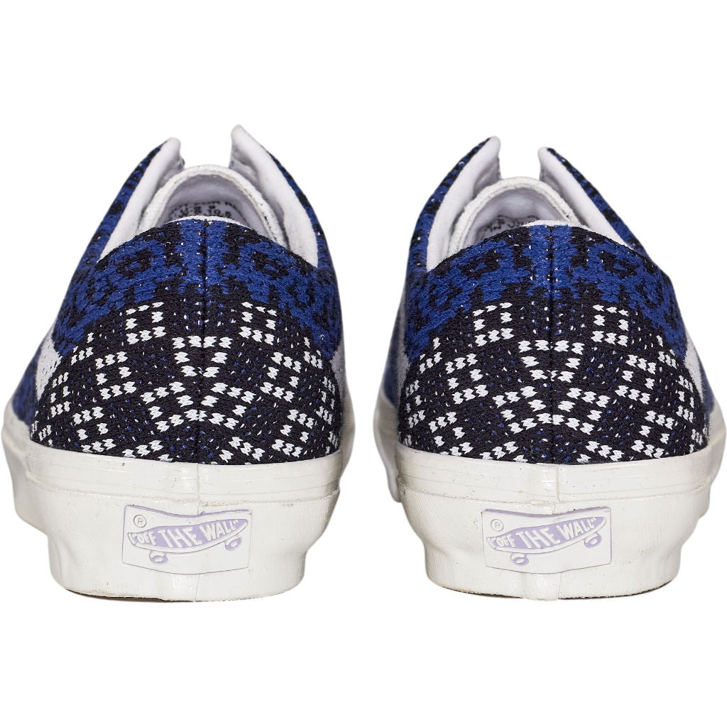Vans Black Blue Patterned Trainers