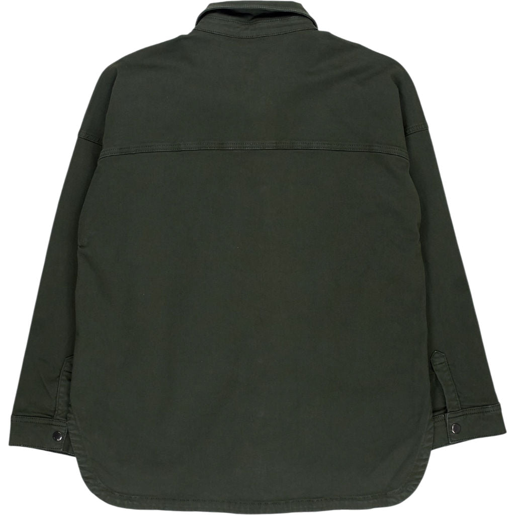 NRBY Green Cotton Overshirt