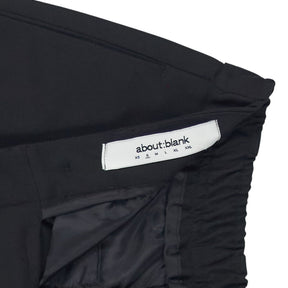 About:Blank Black Pleated Trousers