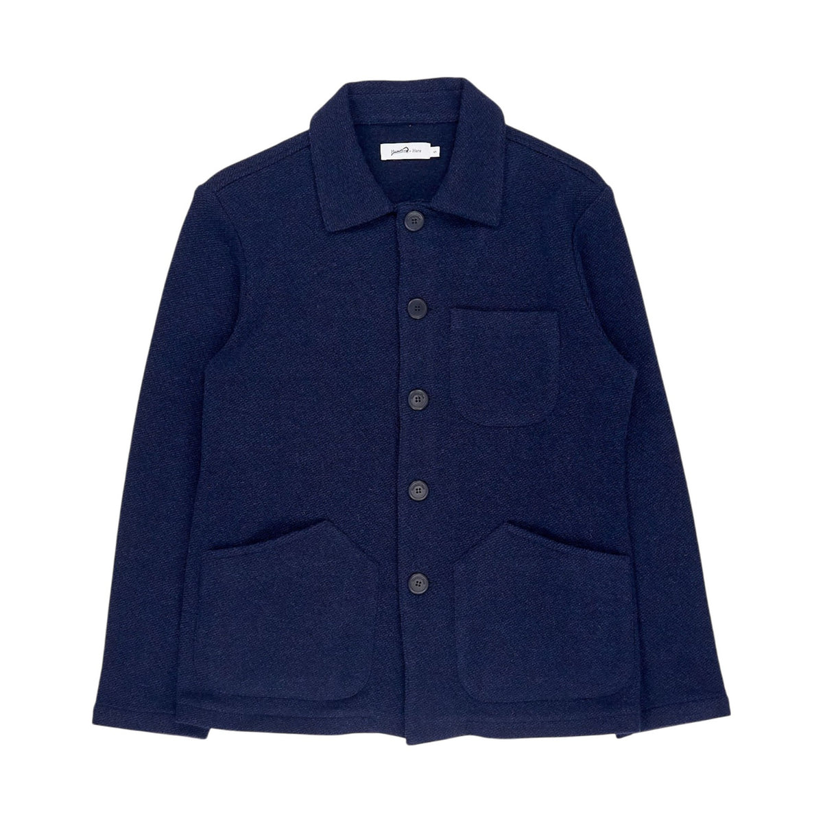 Hamilton + Hare Navy Wool Jacket