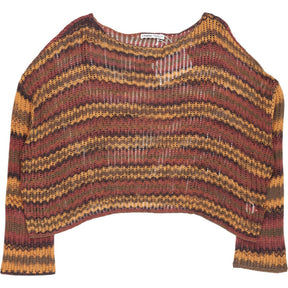 Pull & Bear Multicolour Striped Knit Jumper