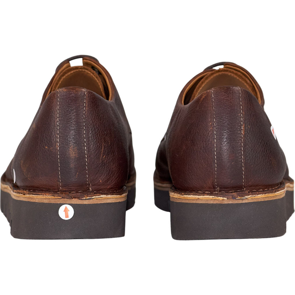 Grenson Brown Leather Derby Shoes
