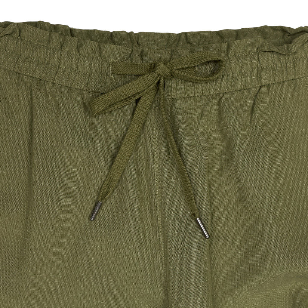 Wyse Khaki Green Aniyah Culotte Trousers