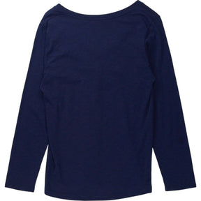NRBY Navy V-Neck Top