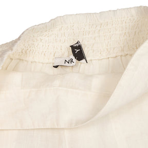 NRBY White Linen Trousers