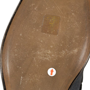 Manolo Blahnik Grey Suede Tassel Loafers