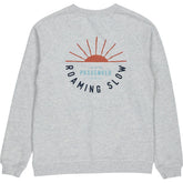 Passenger Grey Slogan Sweatshirt