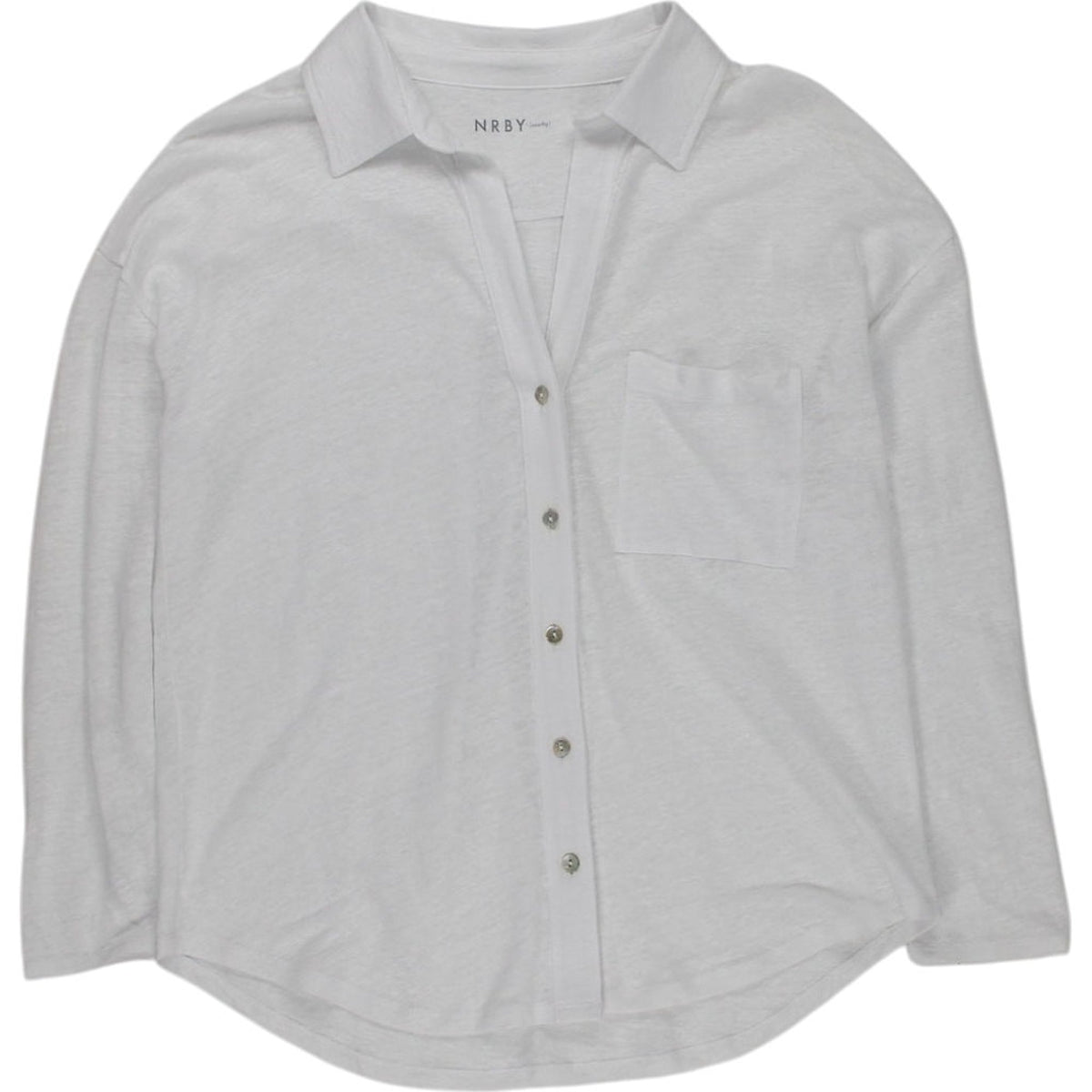 NRBY White Button-Up Shirt