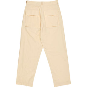 Studio Nicholson Cream CARGO BP Trousers