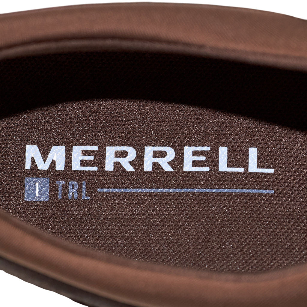 Merrell Brown Burgundy Slip-On Sneakers