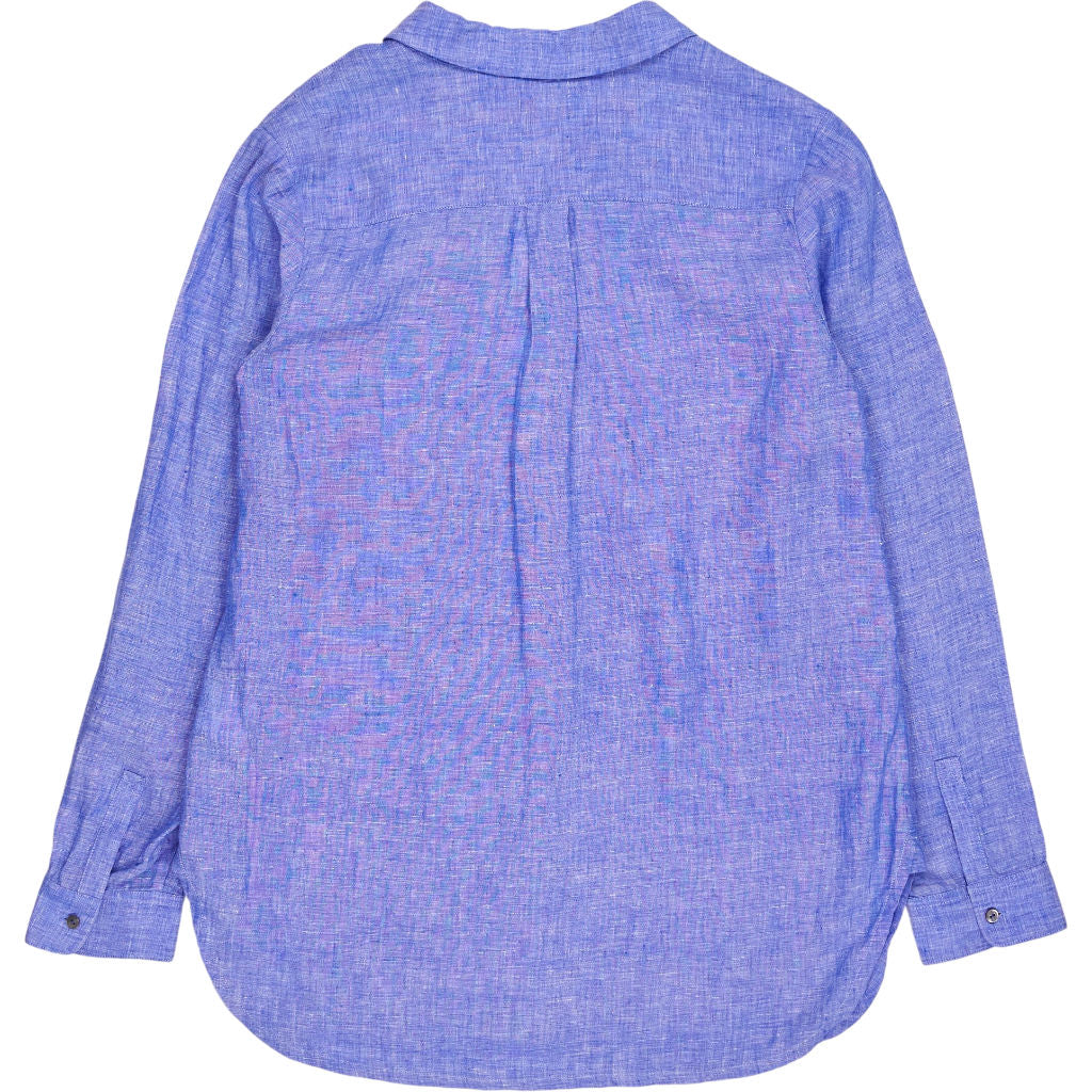 NRBY Blue Linen Shirt