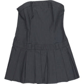 Motel Grey Pinstripe Payoda Dress