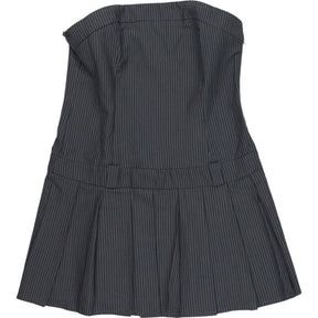 Motel Grey Pinstripe Payoda Dress