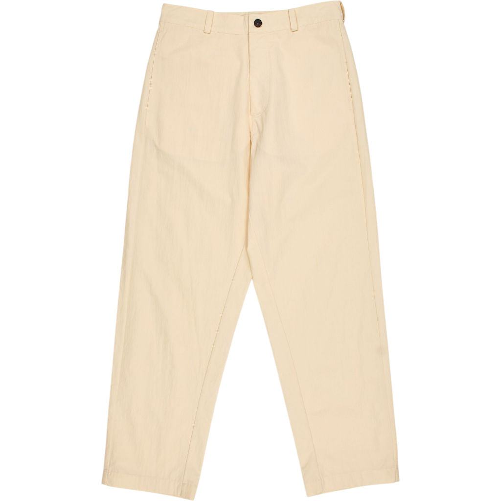 Studio Nicholson Cream CARGO BP Trousers