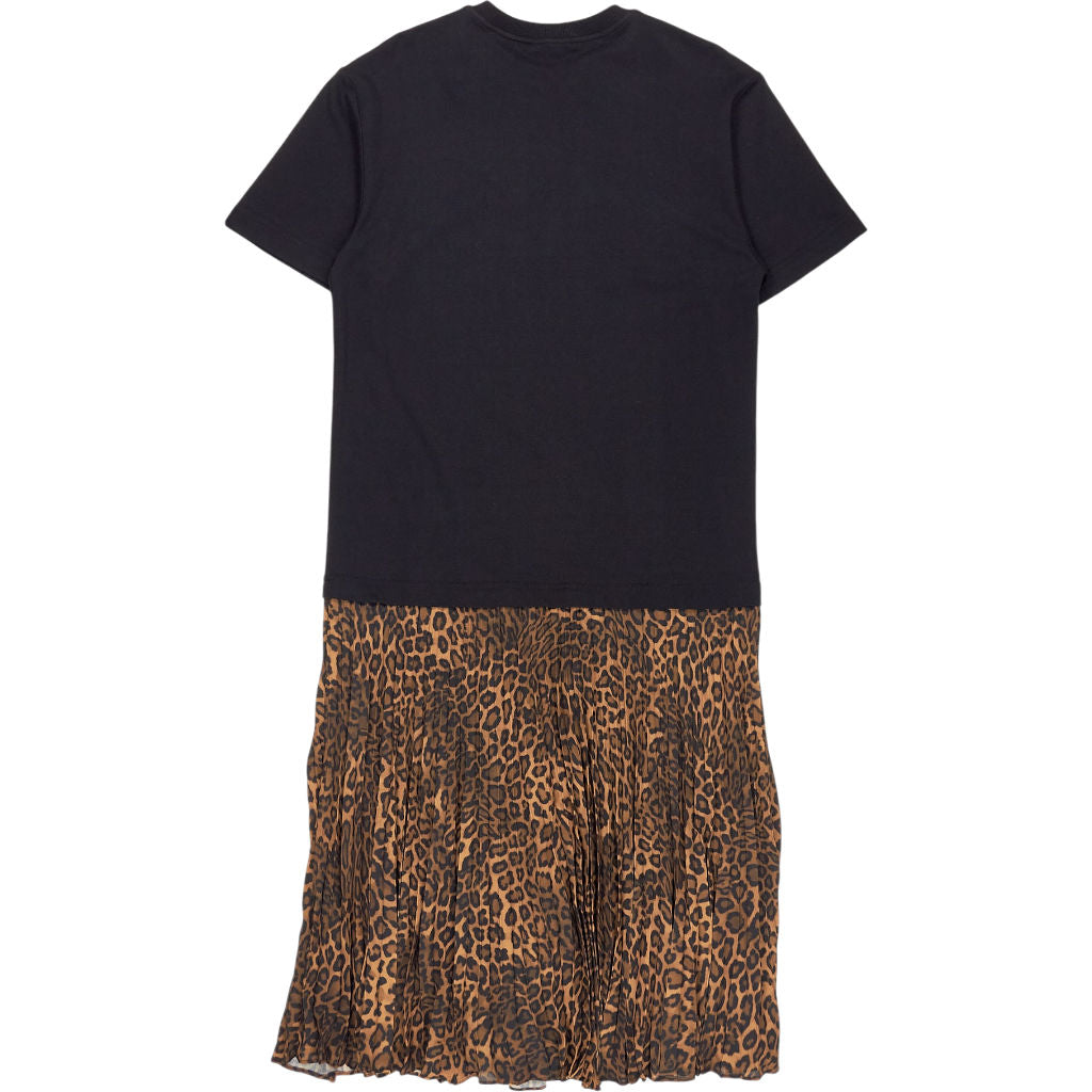 Hush Black Leopard Print Dress