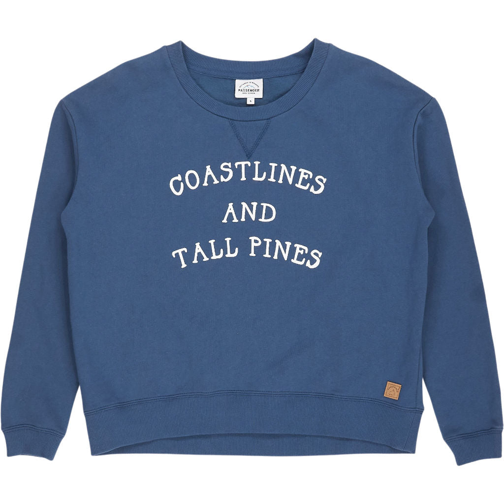Passenger Blue Crew Neck Sweatshirt