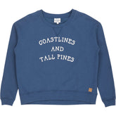 Passenger Blue Crew Neck Sweatshirt