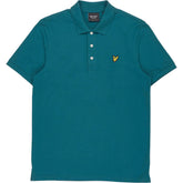 Lyle & Scott Teal Relaxed Fit Polo Shirt