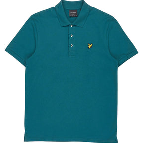 Lyle & Scott Teal Relaxed Fit Polo Shirt