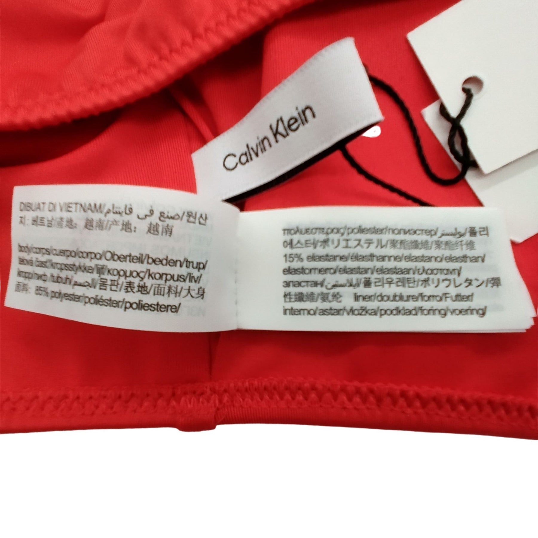 Calvin Klein Red Bralette