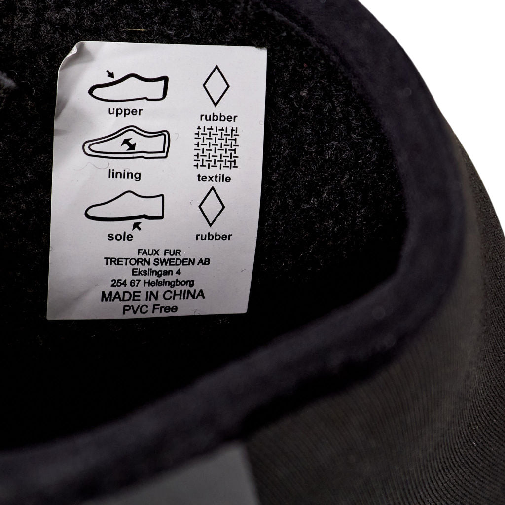 Tretorn Black Rubber Ankle Boots