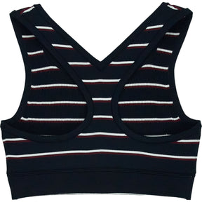 Tommy Hilfiger Navy Striped Performance Bra