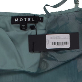 Motel Blue Preston Floral Dress