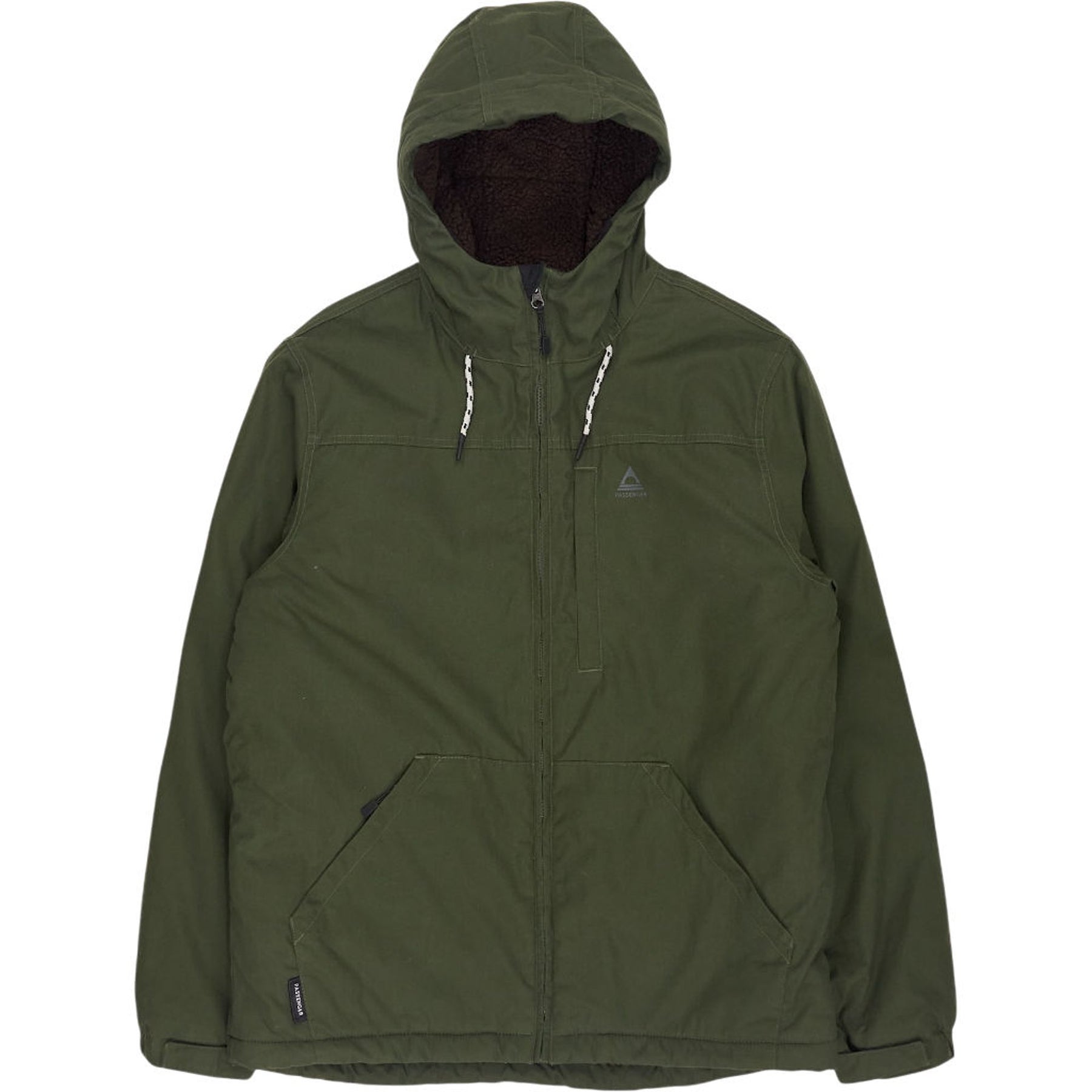 Passenger Green Hooded Jacket