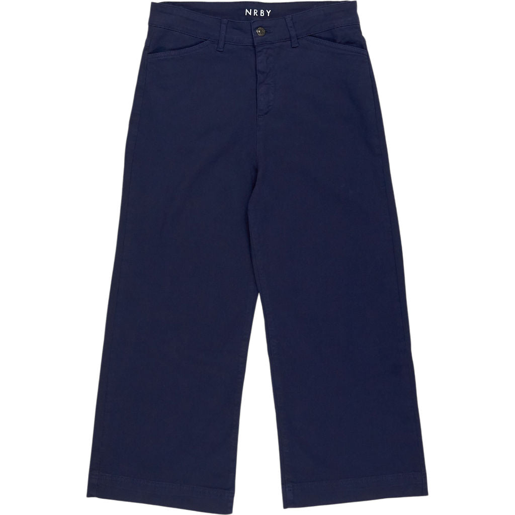 NRBY Navy Cropped Trousers