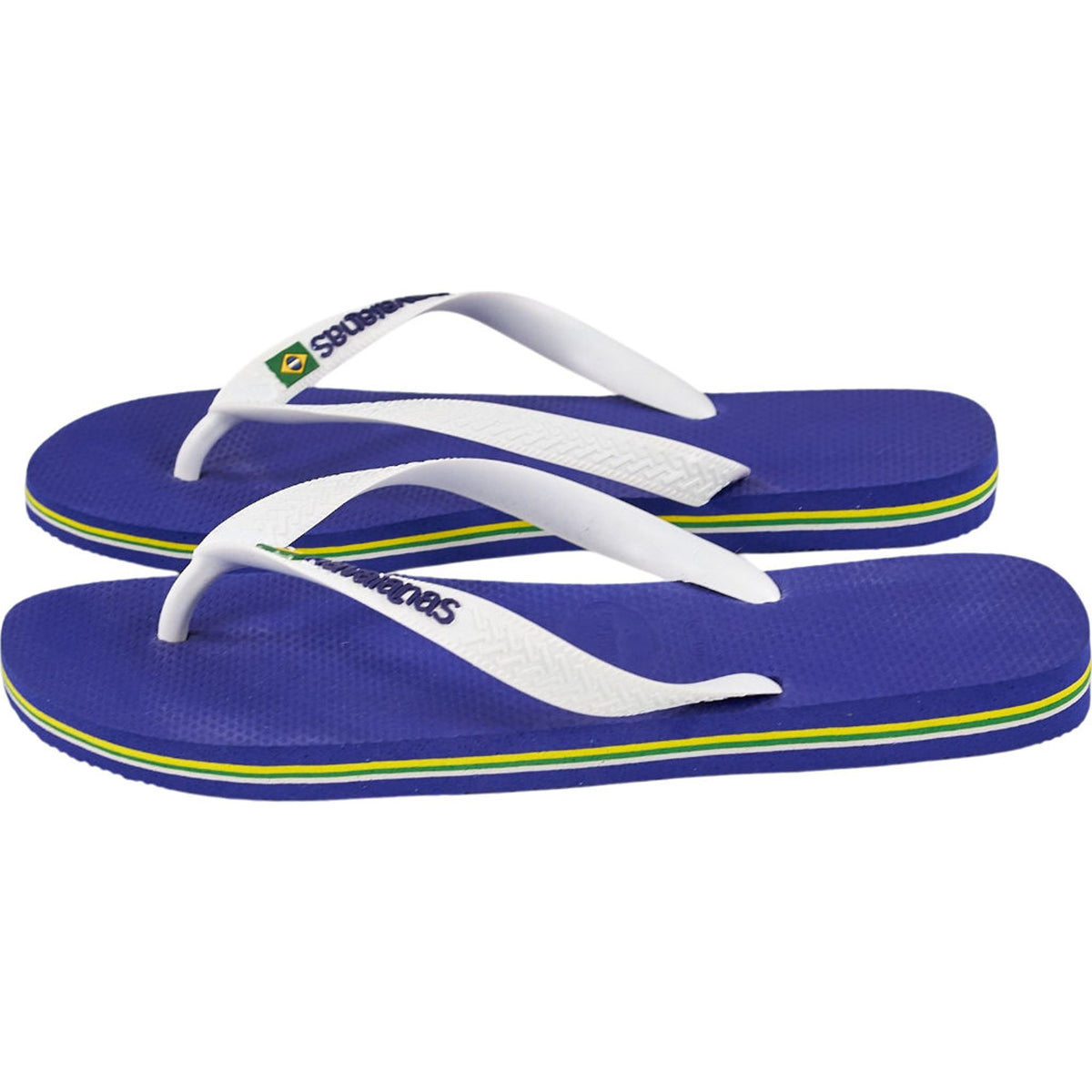 Havaianas Blue Brazil Flip Flops