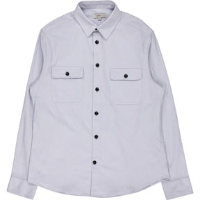 Moss Light Grey Corduroy Shirt