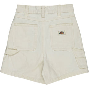 Dickies Cream Denim Shorts