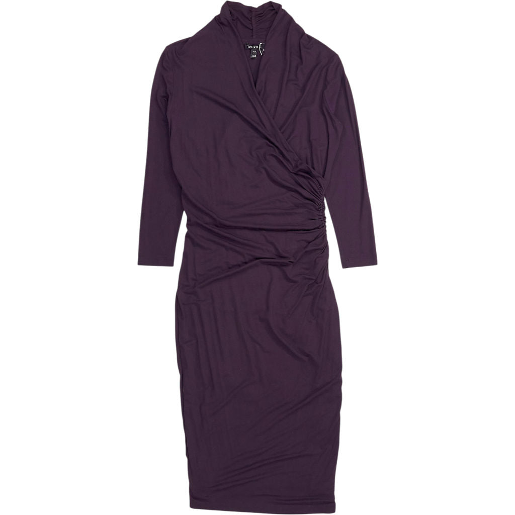 Baukjen Dark Fig Francesca Dress