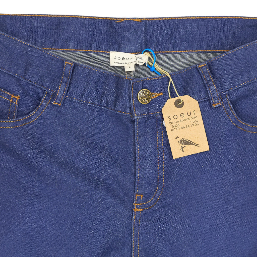 Soeur Blue Jeans Cotton Blend