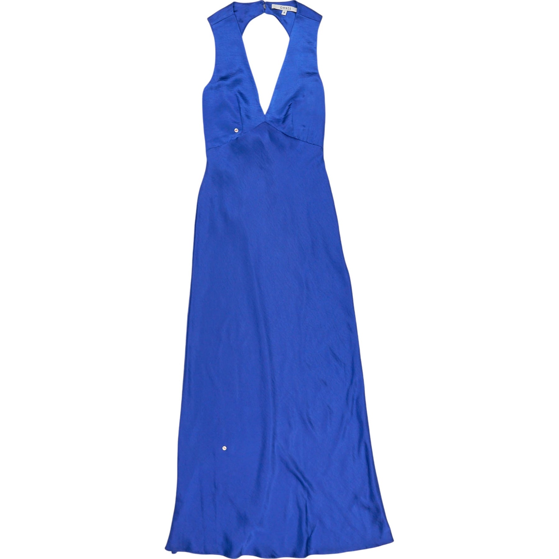 Omnes Blue Sleeveless Maxi Dress