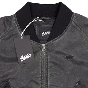 Pull & Bear Black Bomber Jacket