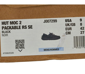 Merrell Black Hut Moc 2 Packable Shoes