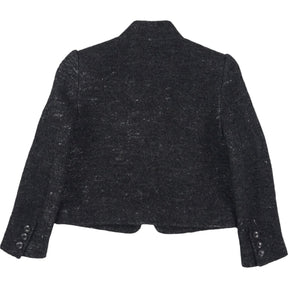 Joseph Black Tweed Jacket